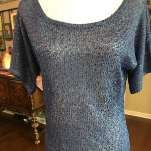 NWT Boston Proper Sequin Tee
